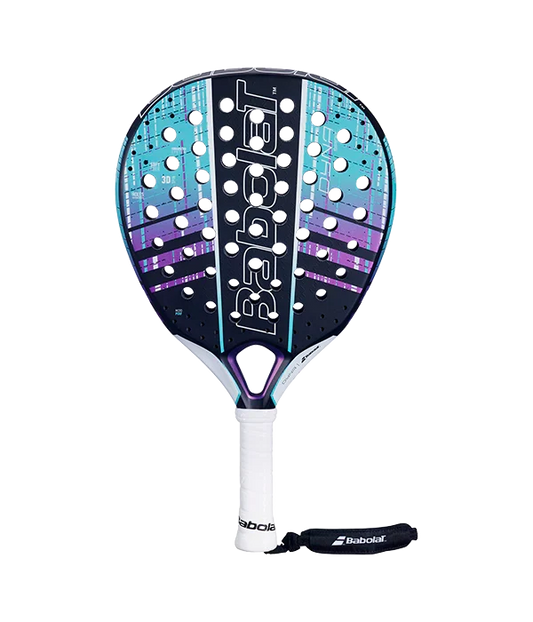 Pala de pádel Babolat Dyna Spirit ideal para principiantes que empiezan a jugar pádel en Colombia