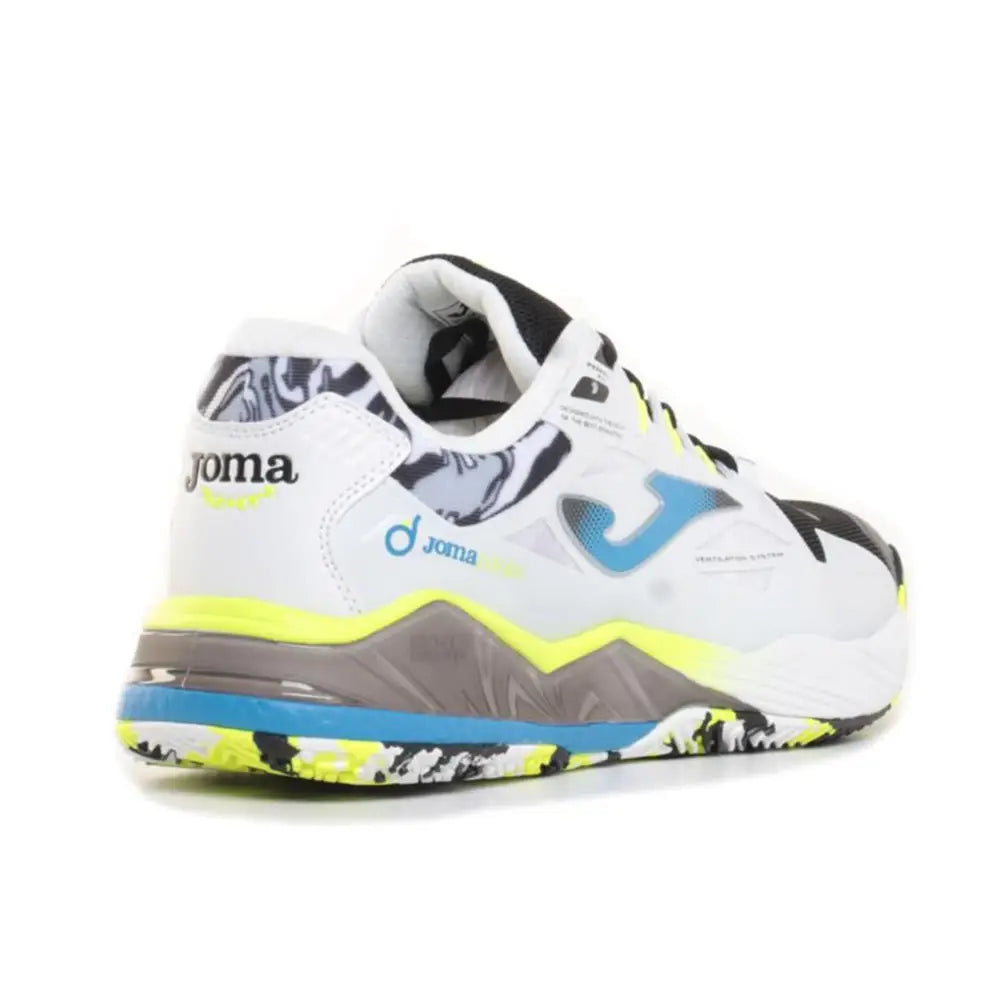 Zapato de Padel Joma Spin Hombre Negro Blanco - Main Image