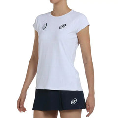 Camiseta Bullpadel Mujer Epata Blanca