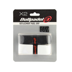 Grip Bullpadel Replacement Blanco/Negro x2 uni