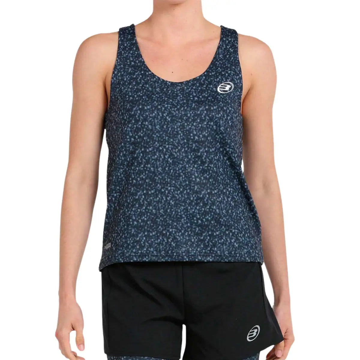 Camiseta Bullpadel Mujer Bisas Negra