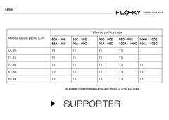 Sujetador Bra Floky SUPPORTER