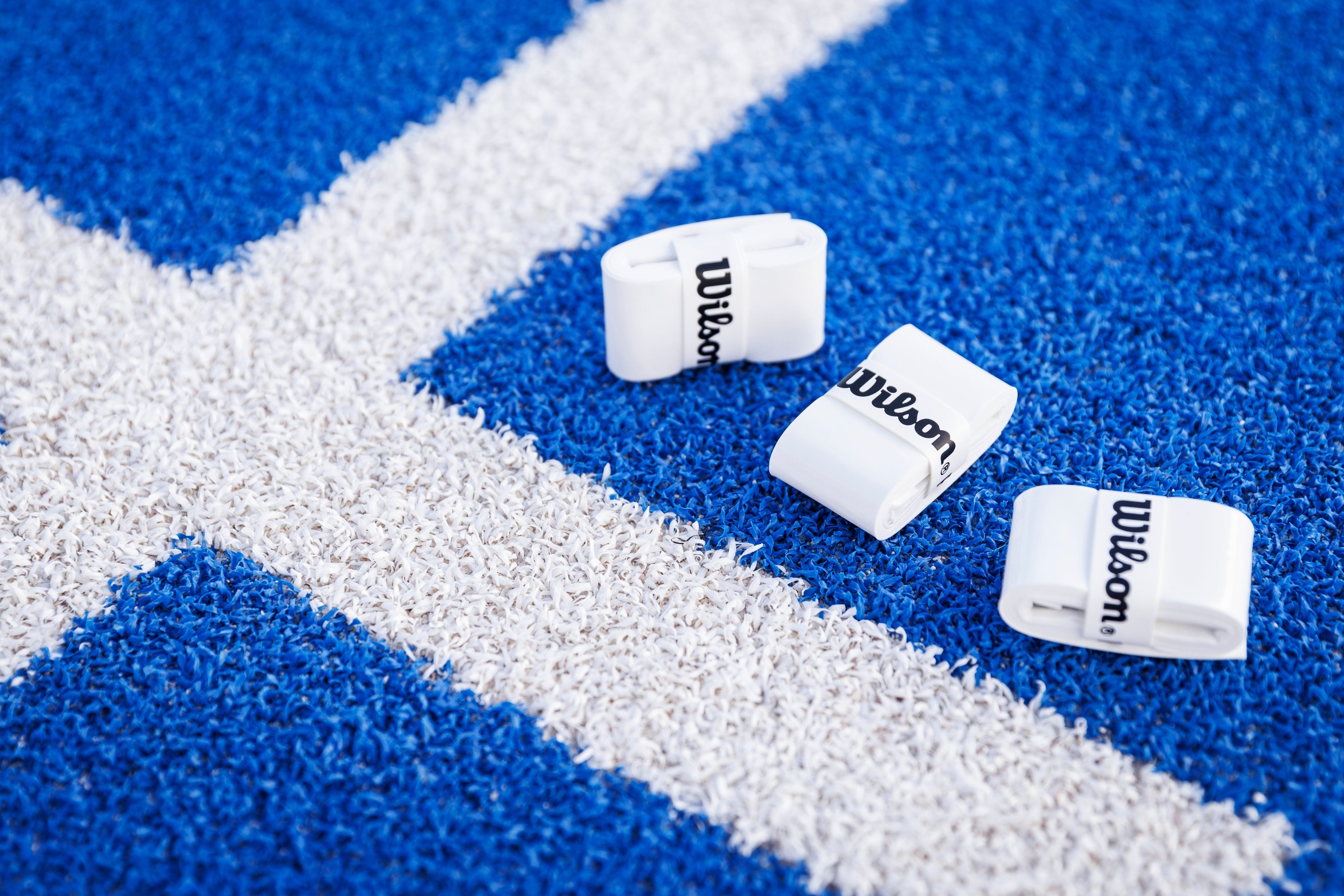 Overgrips Wilson Padel Pro Comfort Blanco Liso x3 Unidades
