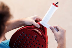 Overgrips Wilson Padel Pro Comfort Blanco Liso x3 Unidades