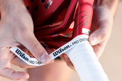 Overgrips Wilson Padel Pro Comfort Blanco Liso x3 Unidades
