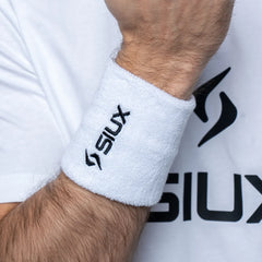 Muñequeras Siux Basic 26 Cortas Blancas