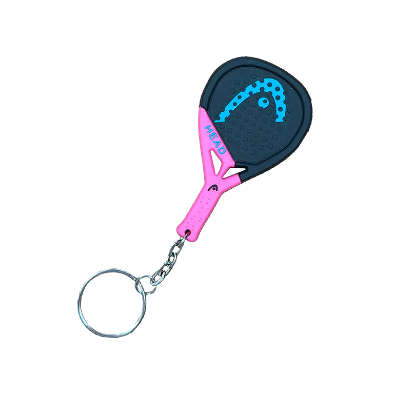 Llavero Head Gravity Negro Rosa