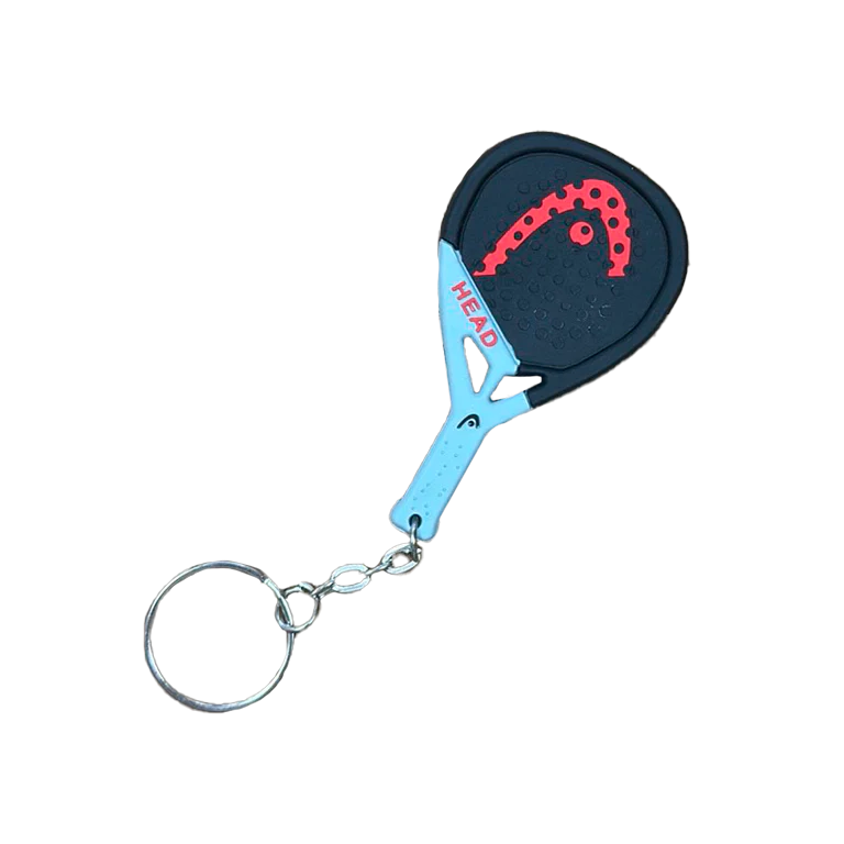 Llavero Head Delta negro rojo