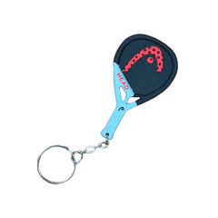 Llavero Head Delta negro rojo