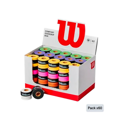 Caja x60 Overgrips Wilson Comfort Colores