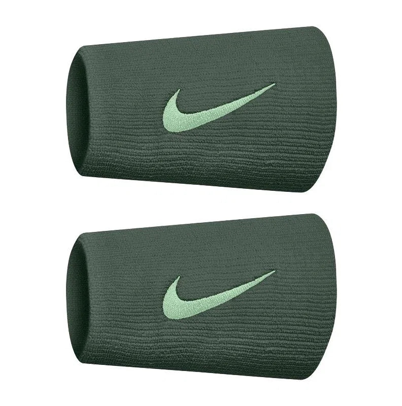 Muñequeras Nike Premier Tennis Double Wide Verde