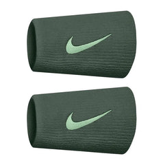 Muñequeras Nike Premier Tennis Double Wide Verde