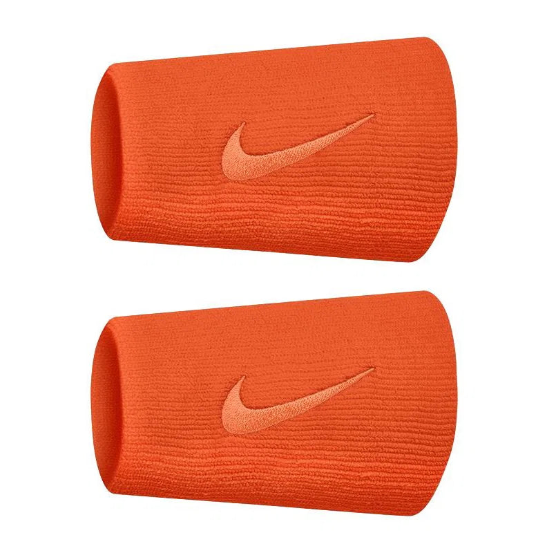 Muñequeras Nike Premier Tennis Double Wide Rojo