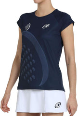 Camiseta Bullpadel Mujer Erran Oceano Profundo