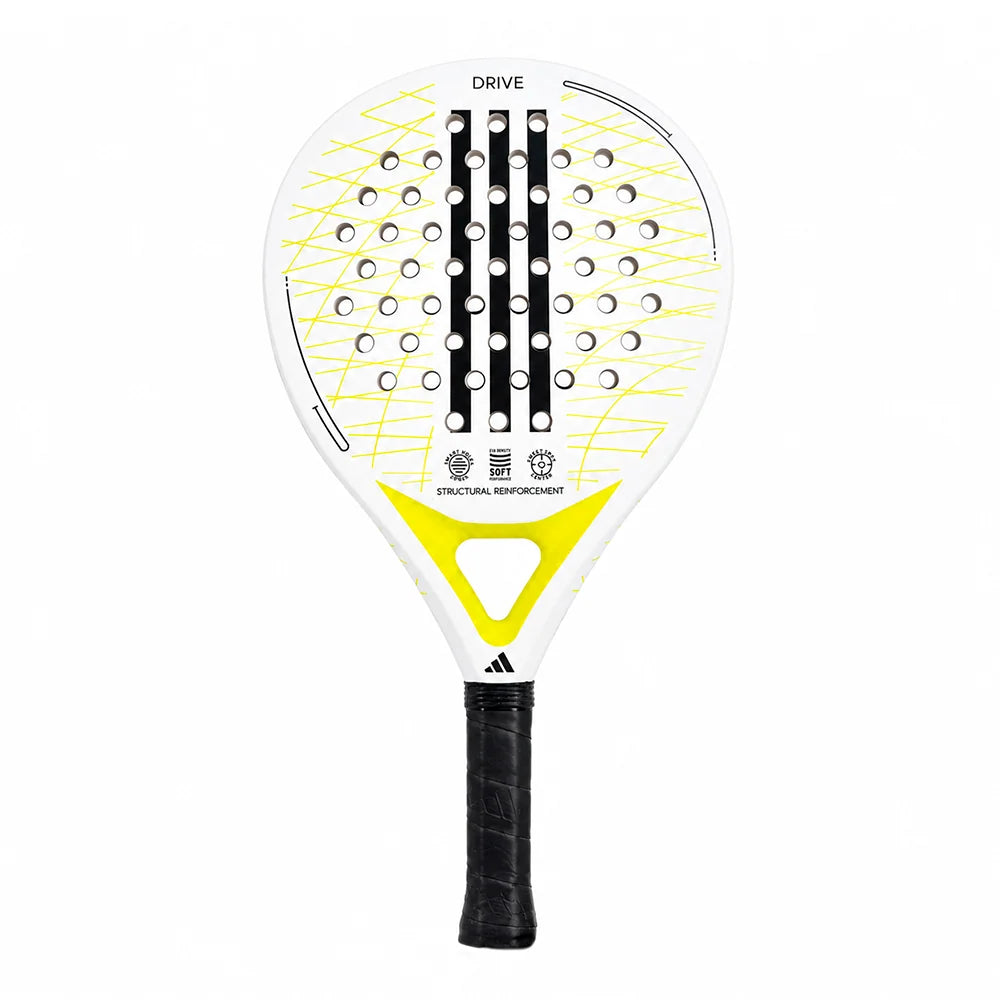 Pala Adidas Drive 3.4 Blanco/Amarillo