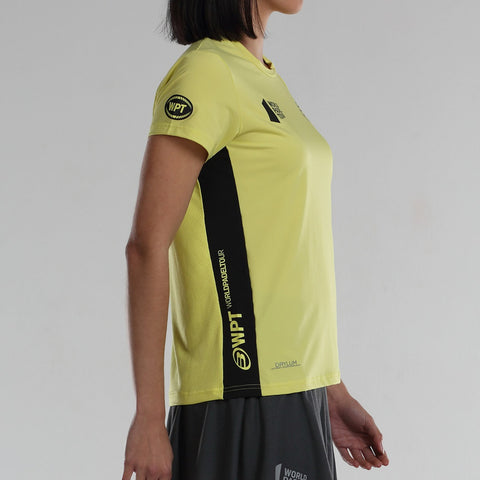 Camiseta Bullpadel Mujer Llama Limon