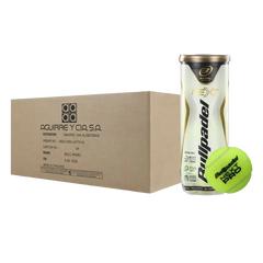 Cajon de pelotas Bullpadel Next Dorada x24 U