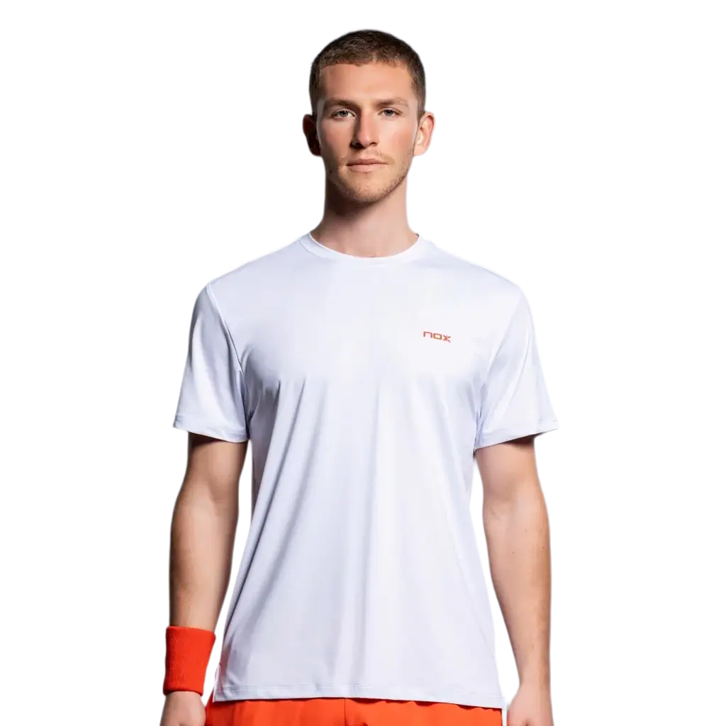 Camiseta Nox Corp Blanca Hombre