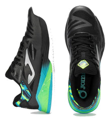 Zapato de Pádel Joma Spin Negro Verde