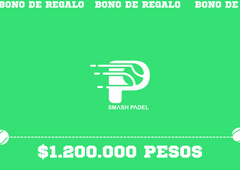 Bono de regalo en Smash Pádel