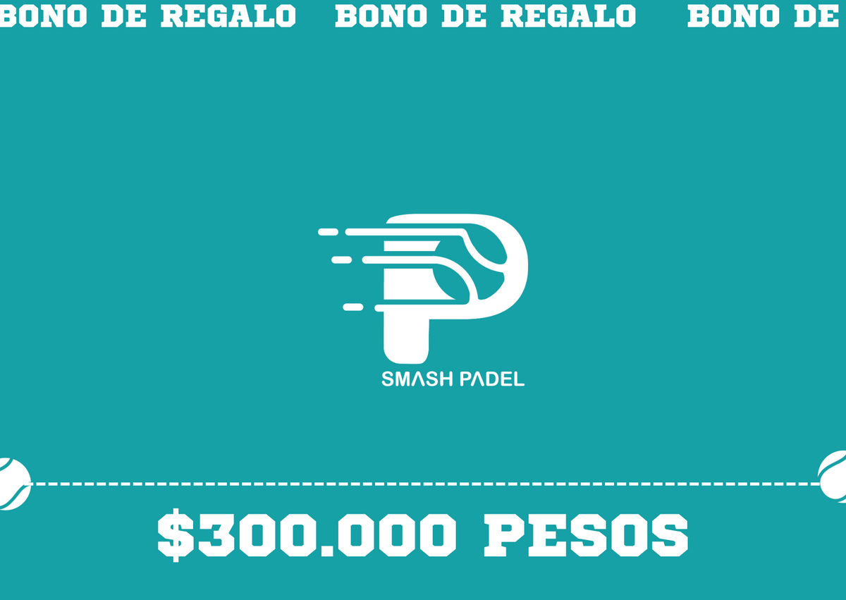 Bono de regalo en Smash Pádel