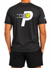 Camiseta Smash Padel Deportiva Negra