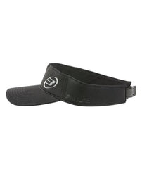 Visera Bullpadel Negra Logo Negro