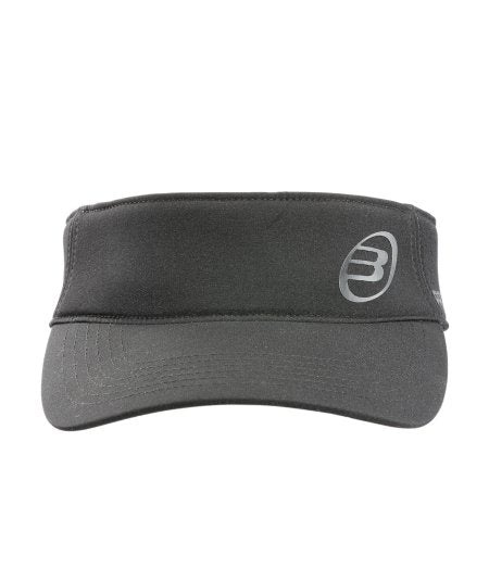Visera Bullpadel Negra Logo Negro