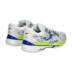 Zapato de Padel Joma Slam 24(Blanco, azul y amarillo)