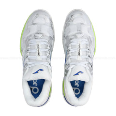 Zapato de Padel Joma Slam 24(Blanco, azul y amarillo)