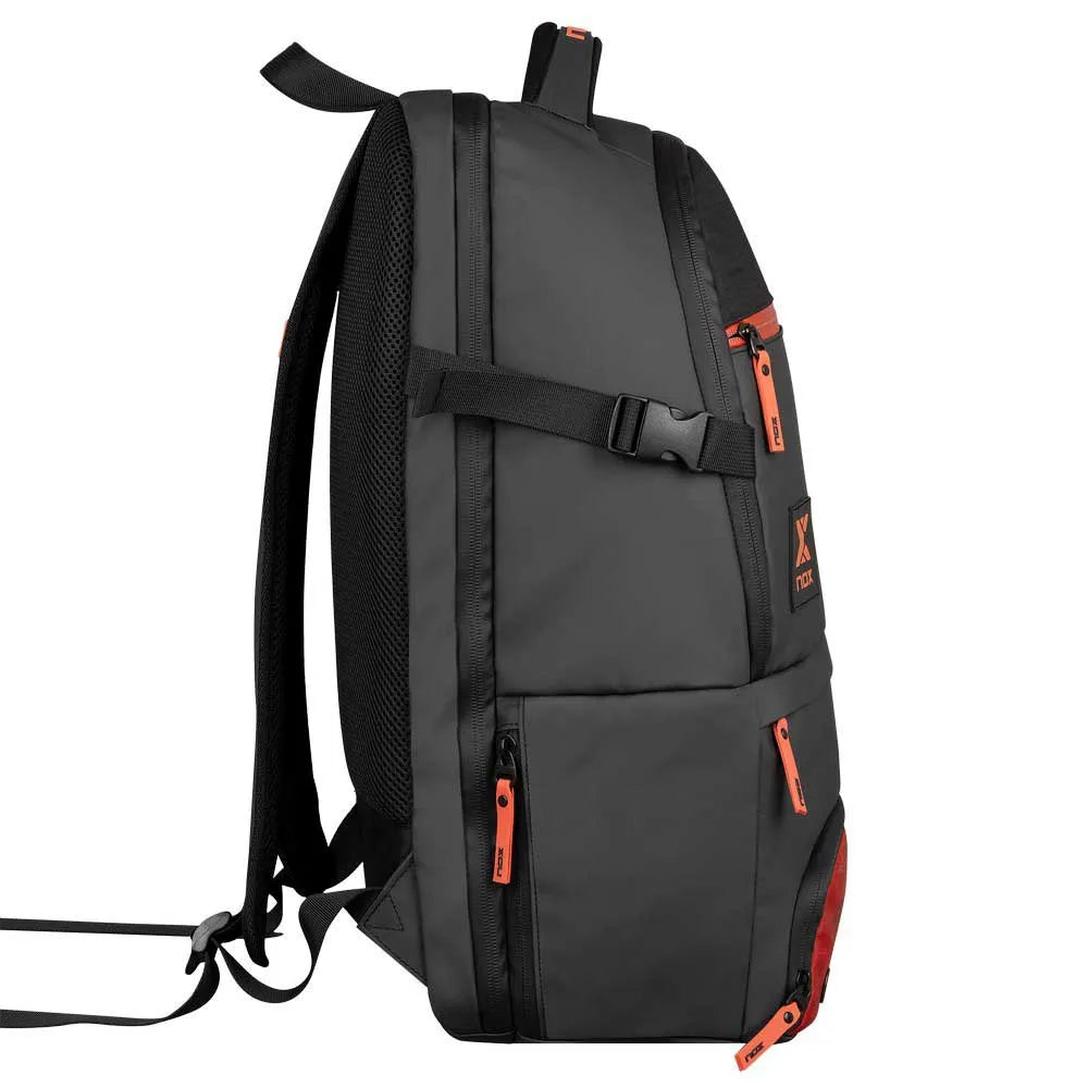 Mochila Nox AT10 Luxury open series negro rojo - Main Image