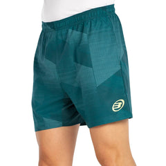 Pantaloneta Bullpadel Lleno Verde Oscuro