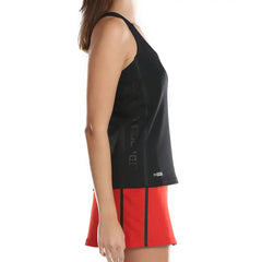 Camiseta Bullpadel Mujer Orlas Negra