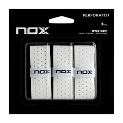 Overgrips Nox Pro Perforado Blanco x3 Unidades