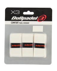 Overgrips Bullpadel Comfort Blanco 3 Unidades