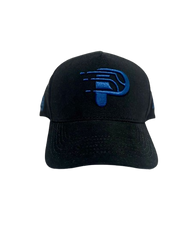 Gorra Smash Padel - TR - Fist Negra Logo Azul