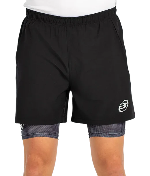 Pantaloneta Bullpadel Manzan Negro