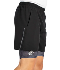 Pantaloneta Bullpadel Manzan Negro