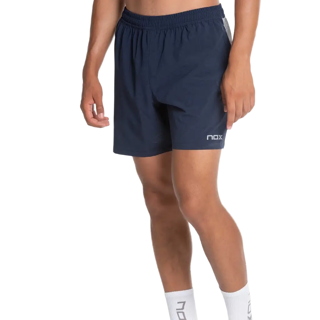 Pantaloneta Nox Team Fit Azul Oscura Hombre