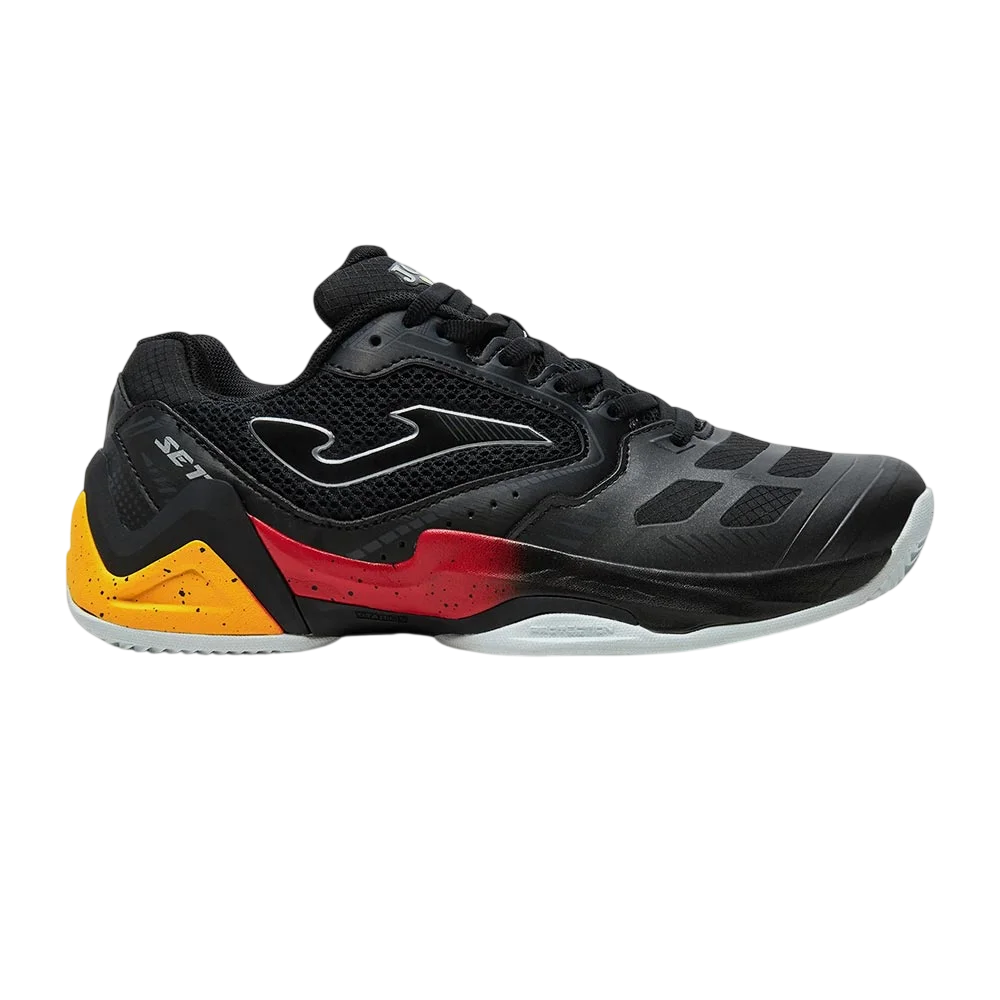 Zapato de Padel Joma Set Men Negro Rojo