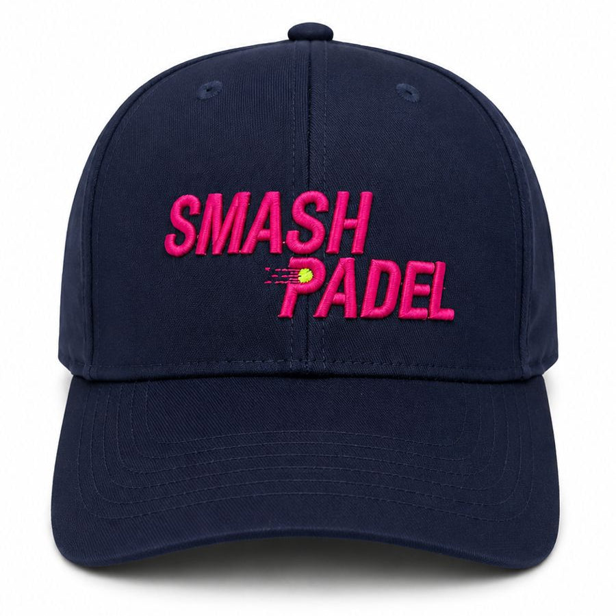 Gorra Smash Padel Azul/Rosa