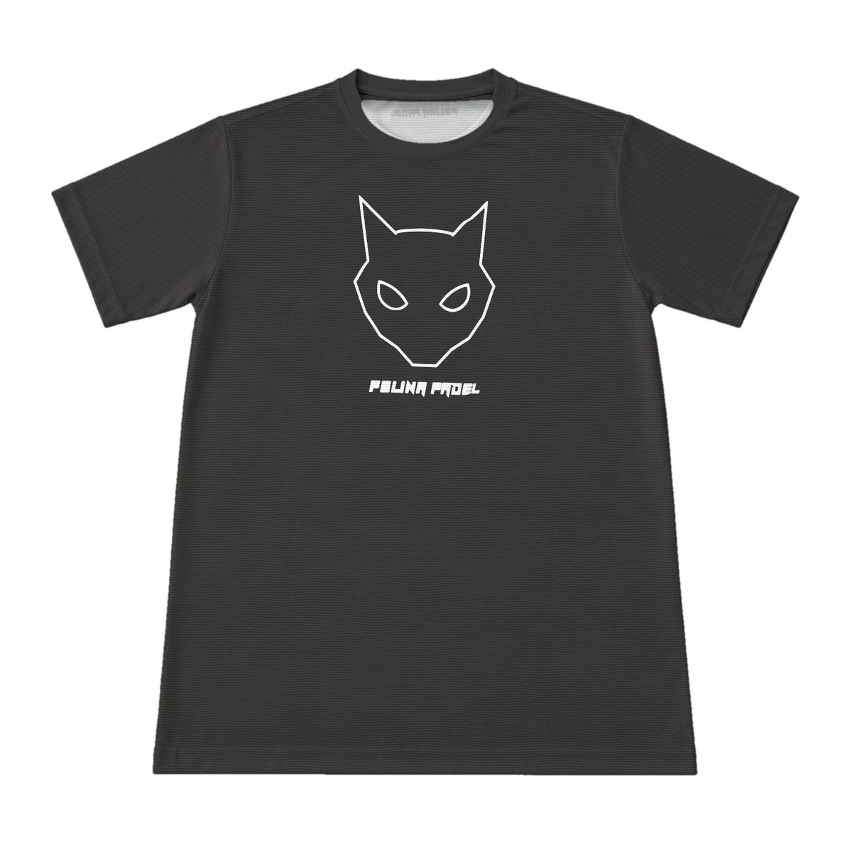 Camiseta Deportiva Felina Negra