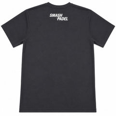 Camiseta Smash Padel Algodon Negra