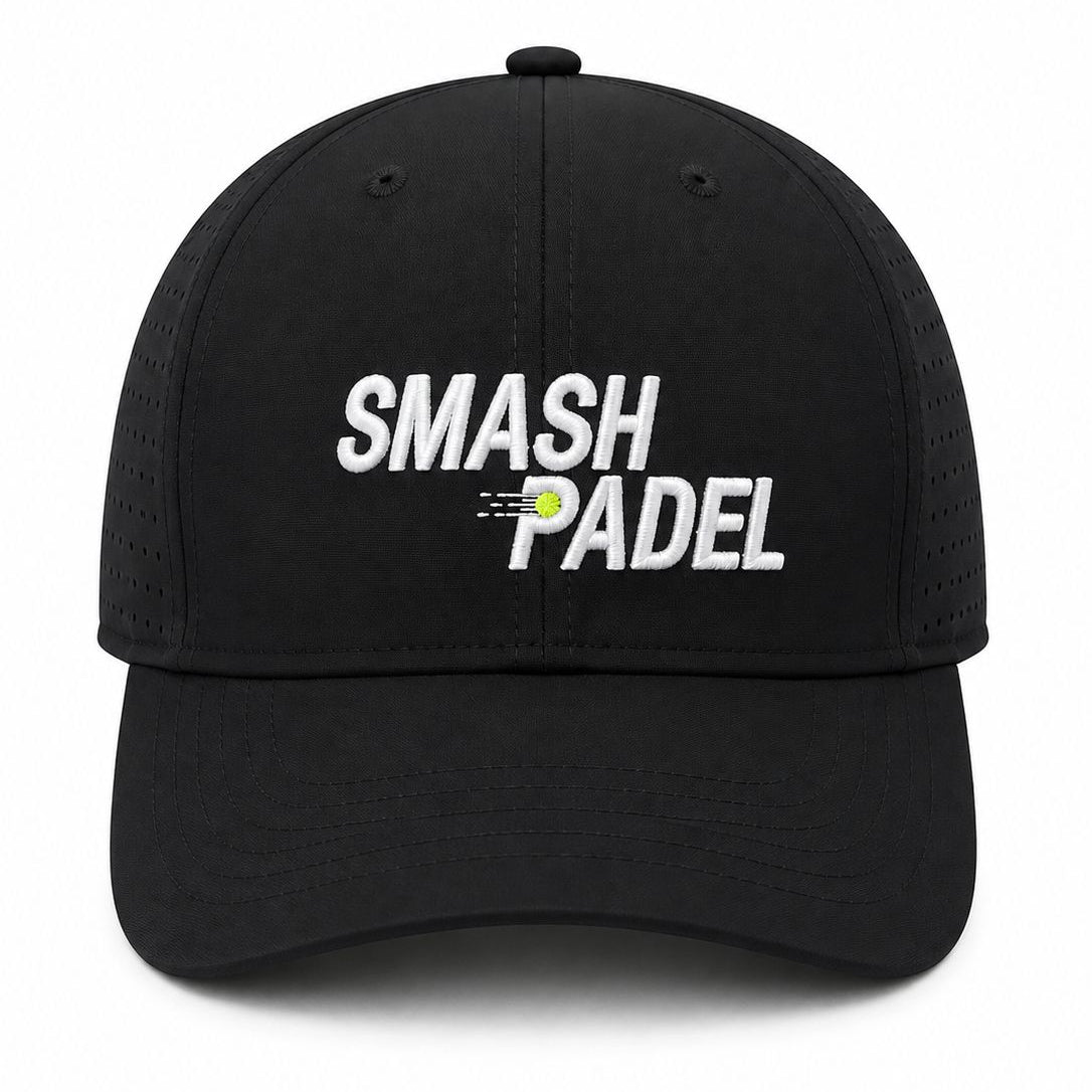 Gorra Smash Padel Negro/Blanco