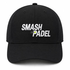 Gorra Smash Padel Negro/Blanco