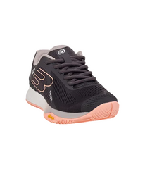 Zapato de Padel Bullpadel Mujer Pearl Vibram 25I Azabache