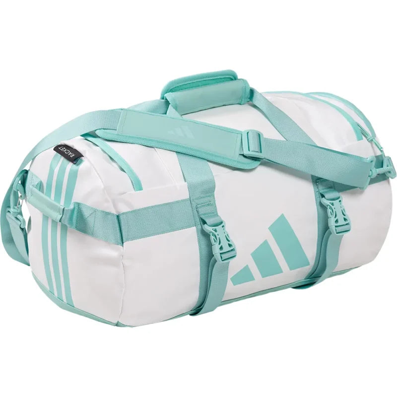 Bolso Adidas Ari Sanchez Duffel Promatch 32L Azul Blanco