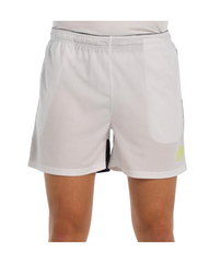 Pantaloneta Bullpadel Laracha Blanco