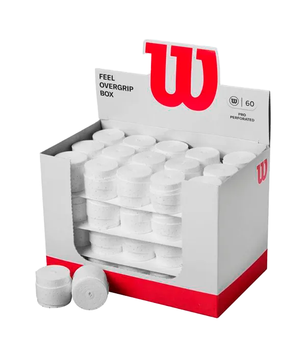 Caja Overgrips Wilson Comfort Pro Perforado x60