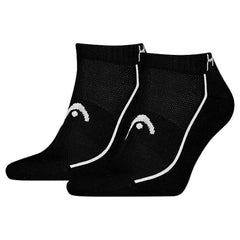 Medias Head Performance Sneaker Negro Blanco x2 Pares